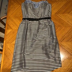Donna Morgan sz 4 gingham party dress w/wrap